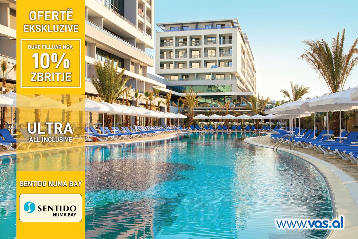 VasTour's tweet photo. 😍ANTALYA - OFERTE EKSKLUZIVE😍
🏩Sentido Numa Bay🏩
😍Duke filluar nga 10% zbritje😍
😍All Inclusive😍

https://t.co/kUI5pVhWLK ose ne agjencine tende te PREFERUAR - member Vas Tour
#JoinUsLoveVas https://t.co/hA6VEkB9ut