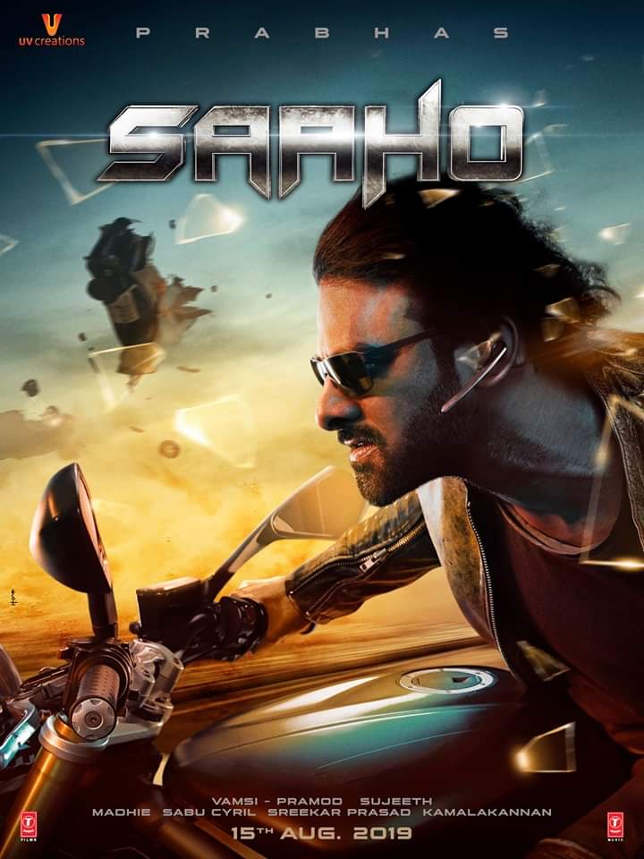PrabhasChinnu3's tweet image. Aatttt #Saaho Poster😎👌