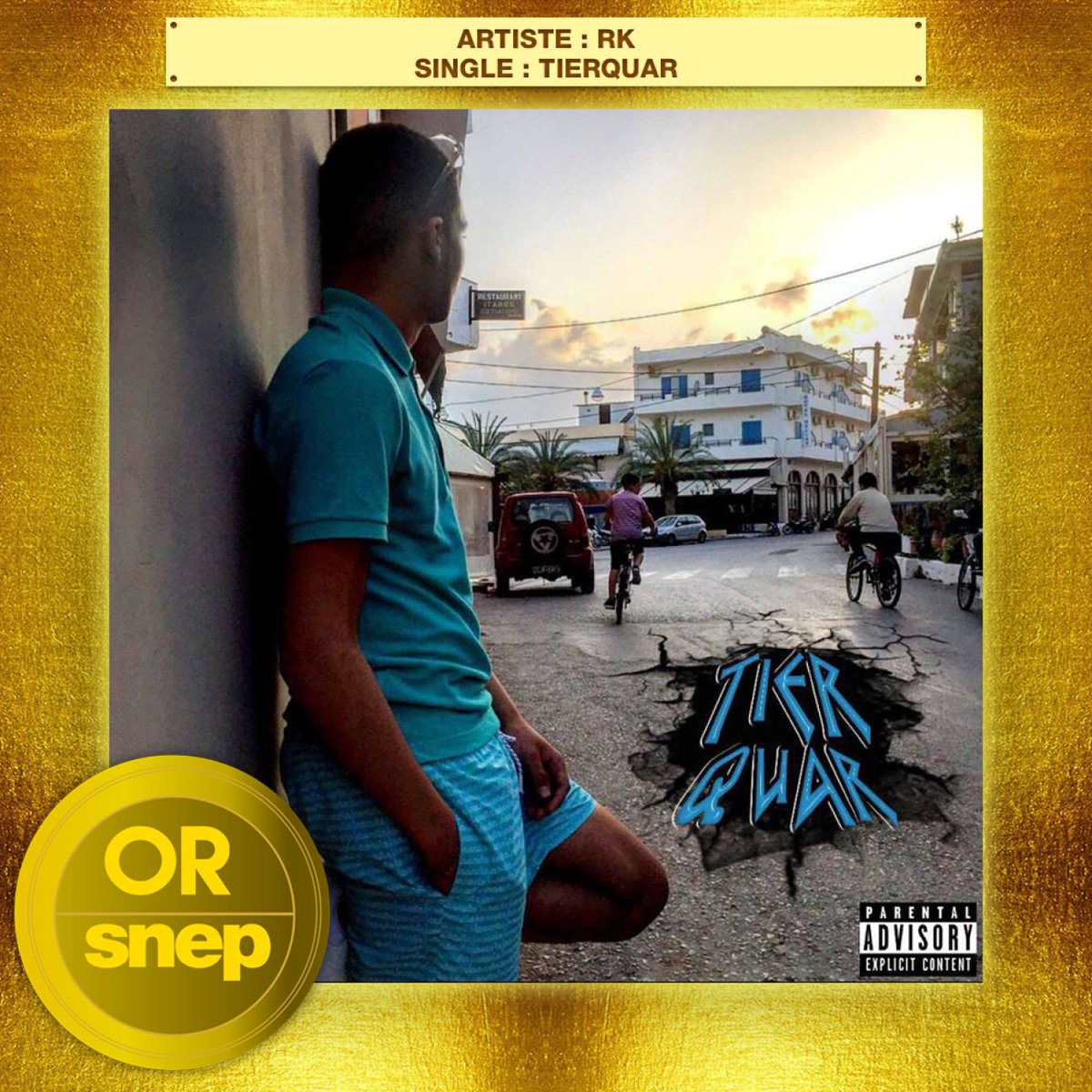 snep's tweet photo. Le titre "Tierquar" de RK est certifié Single Or ! 📀

15 000 000 équivalents streams 🎧

Bravo ! 👏

@rk_officiel77 🔹 @umusicfrance https://t.co/PJkdgr5NWQ