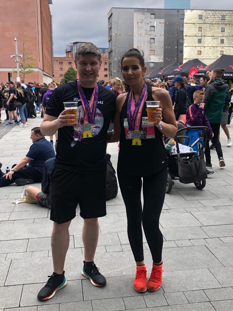 Liverpool RNR Half Marathon.. Last 4 miles.. rain ☔️ ,head wind 💨 and voices in my head. 😅