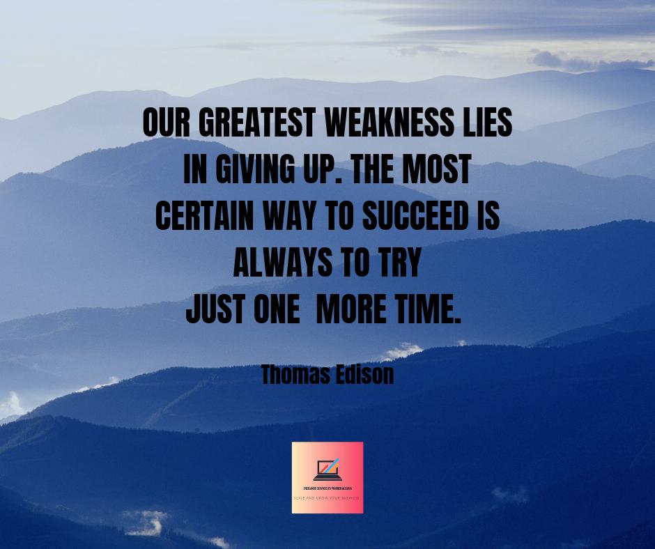 freelancewarren's tweet photo. You'll never know if you can make it the next time unless you do it all over again.

#mondaymotivation
#socialmediamanager
#facebookadsmanager
#videoeditor
#freelanceservicesbywarrenalegria https://t.co/6nGnSC3FBH