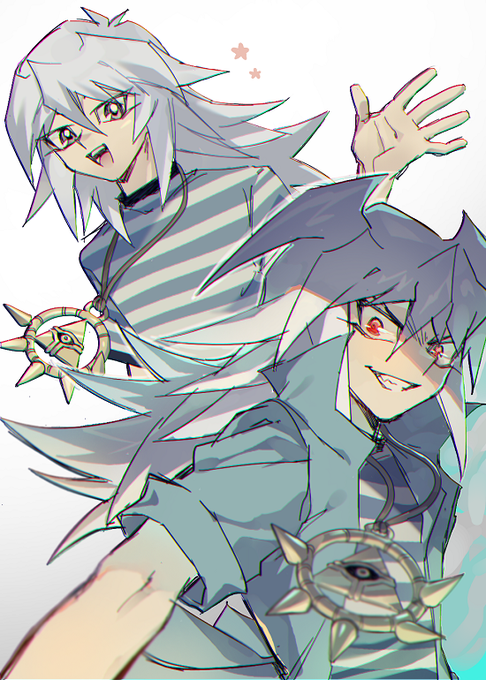 >クニ様の描くバクラを見てみたいんですぅ〜
https://t.co/WYjaY821fU
なぜか妙に描きやすくて楽しかったです!wあざますです～ 