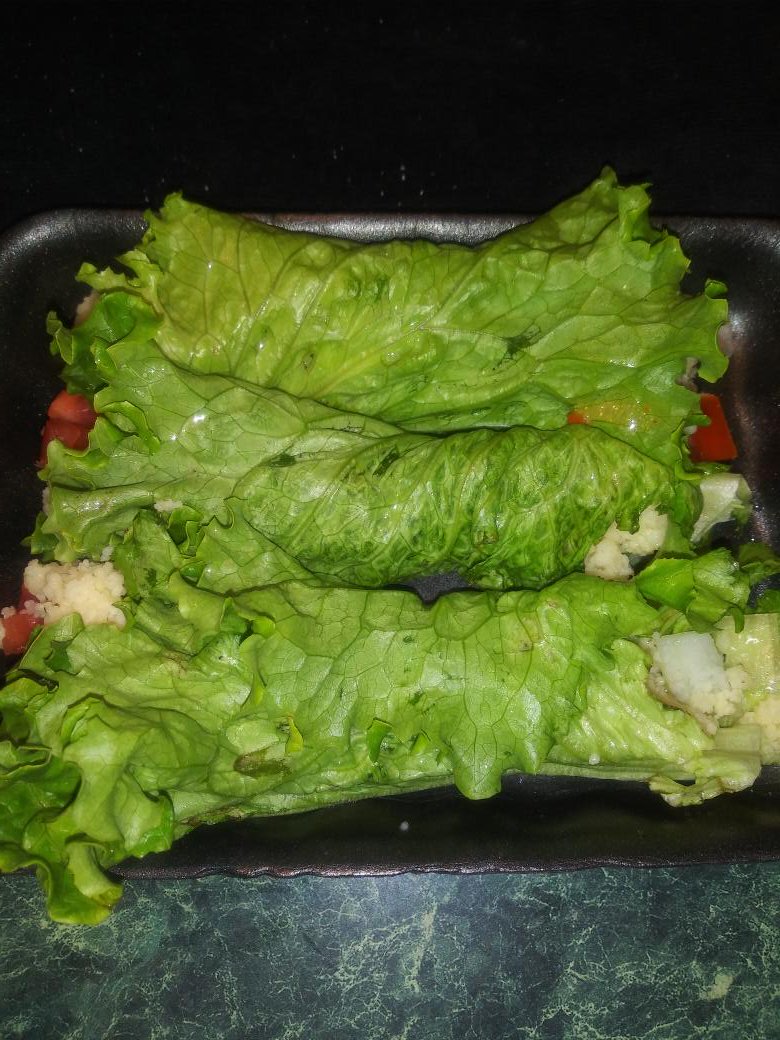 RXxxposed's tweet photo. May 5,2019
Tonight's Menu: Lettuce Wraps w/couscous. Sooo delicious.👅 https://t.co/TuSV9qMM2Z