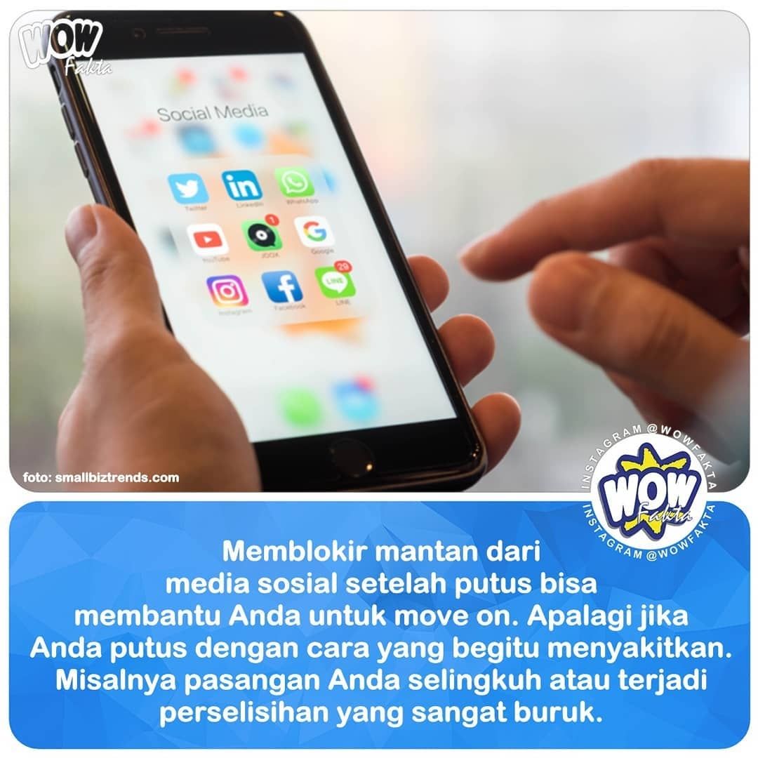 Menurut Dr. Gery Brown, couple therapist asal Los Angeles, ini merupakan salah satu cara agar cepat melupakan mantan.
.
“Terlepas dari bagaimana cara pisahnya, putus cinta bisa menjadi suatu hal...
.
.
instagram.com/p/Bx4PIBuBkcD/
.
.
