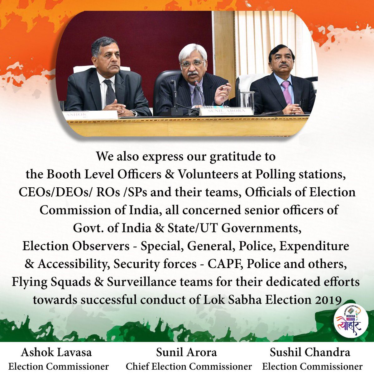 Election Commission of India tweet media