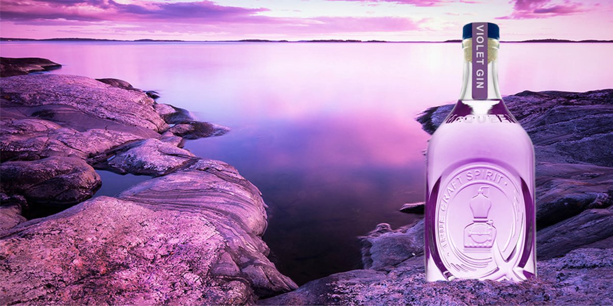 McQueenGin's tweet photo. Bottling a wild twilight sky over the adventurous Trossachs National Park.

Meet McQueen Violet Gin. Available now in Aldi Scotland stores! 💜

#distilledtobedifferent #AdventurousScottishSpirit
#McQueenVioletGin https://t.co/e3mbREqJka