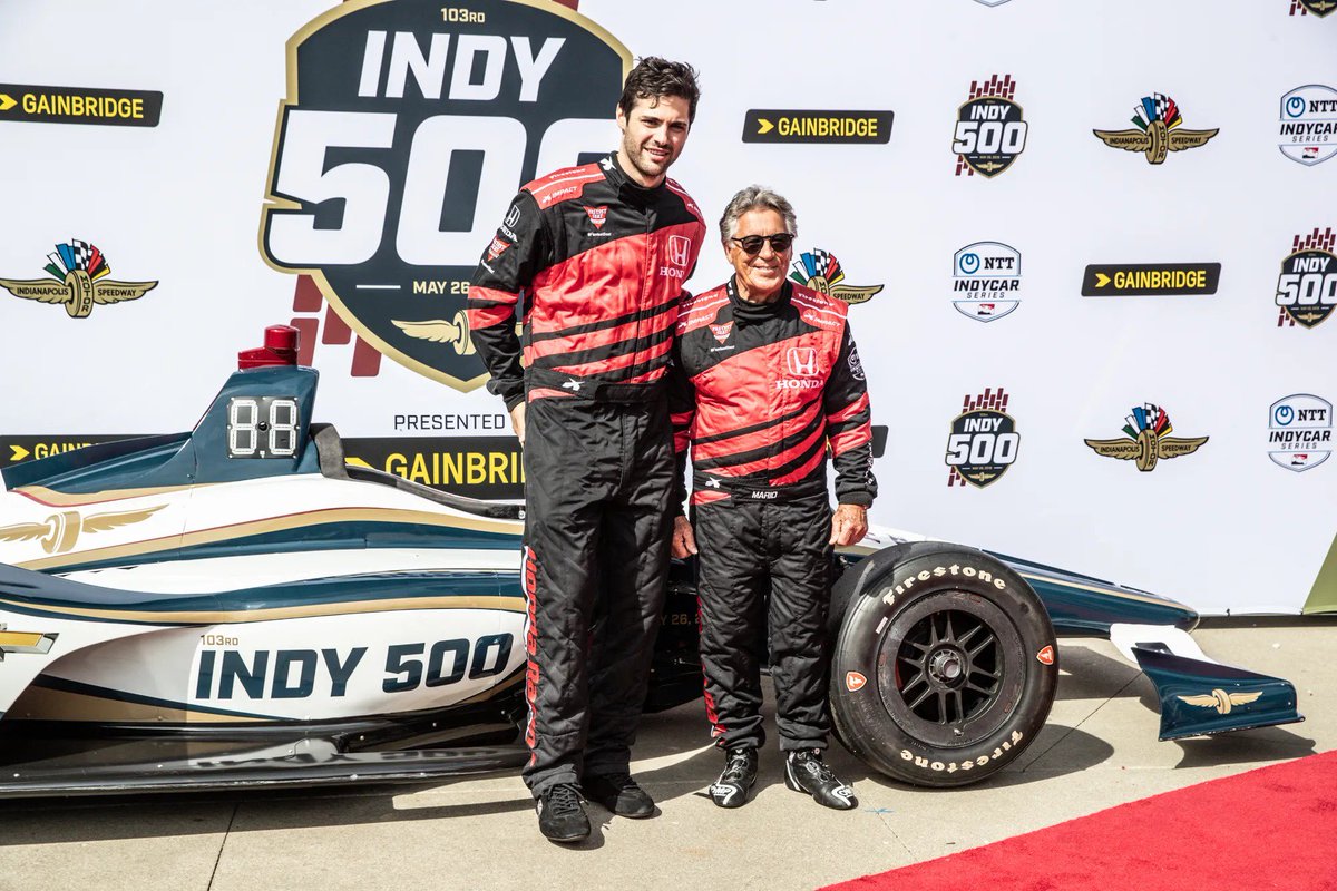 TMI_Uruguay's tweet photo. @MatthewDaddario and @MarioAndretti at the @IMS for the #indy500...

#ShadowFam https://t.co/hVAuFejMF0