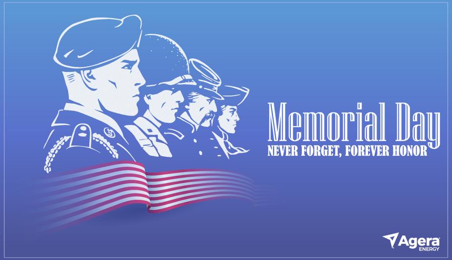 We give thanks to all those who have fallen while serving and protecting this great nation. Never forget, forever honor #MemorialDay #AgeraEnergy
