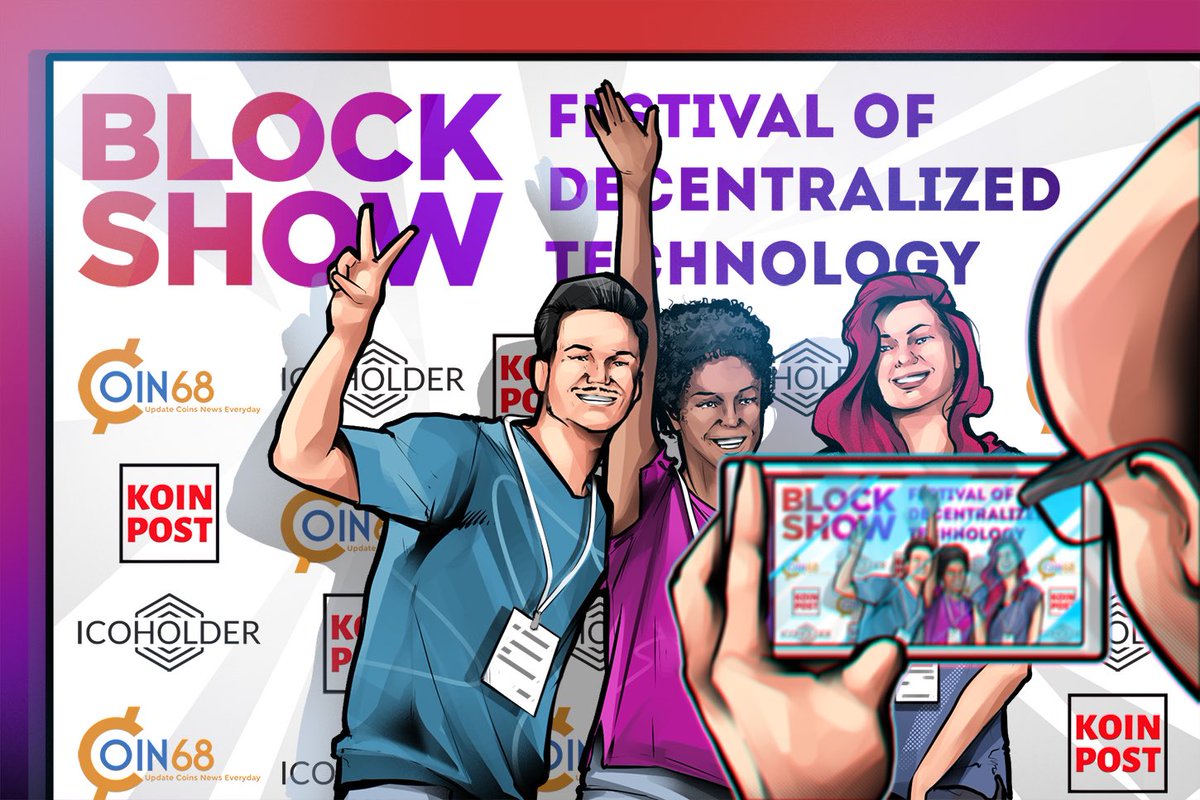 BlockShowcom's tweet image. We are happy to announce that we have teamed up with 3 New #Media 📰 Partners: @icoholder @Coin68 @KoinPost #blockshow