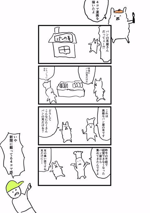 ふわたろう漫画家になる

#4コマ漫画 