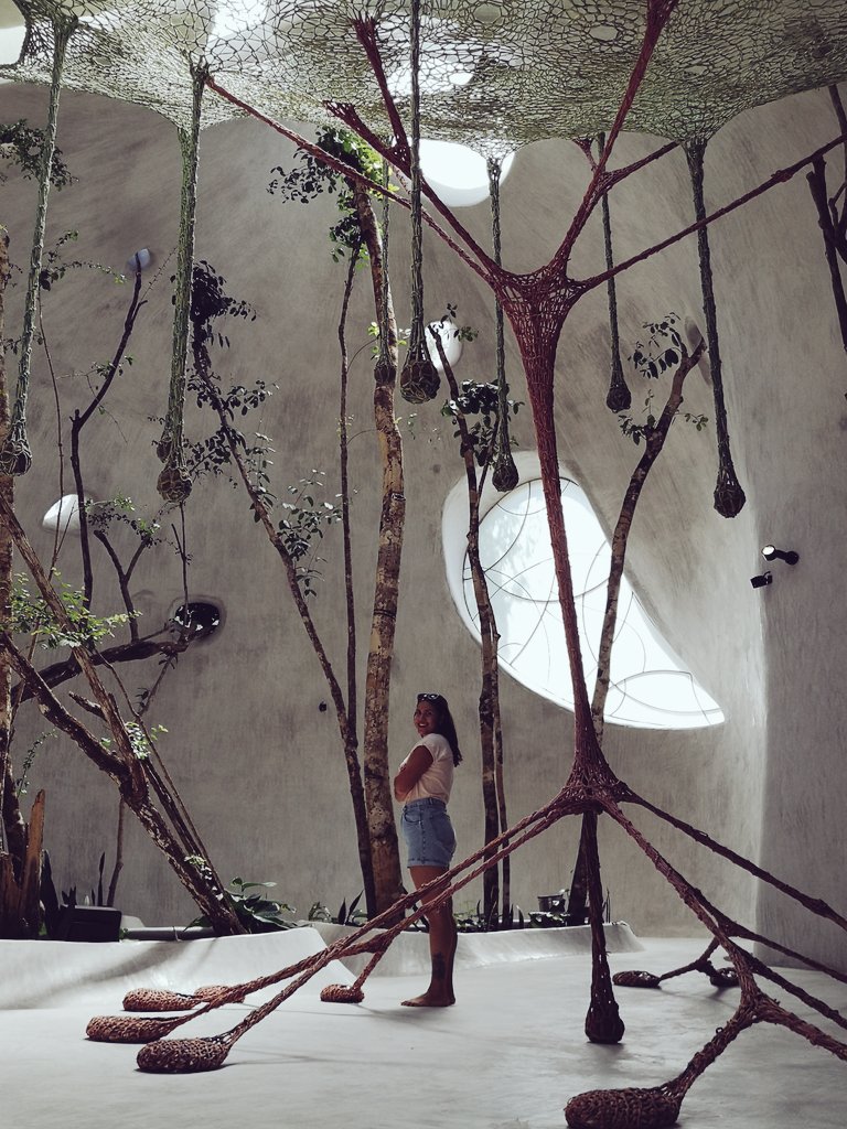 Jessiquilla's tweet photo. #IkLab es un proyecto a largo plazo donde, a parte de la galería planean construir una escuela de arte pegada al recinto.
Conocer este lugar ha sido estimulante y muy enriquecedor.
Recomendado para quienes gusten de un turismo diferente y cultural en el caribe mexicano. https://t.co/MaiqHirhty