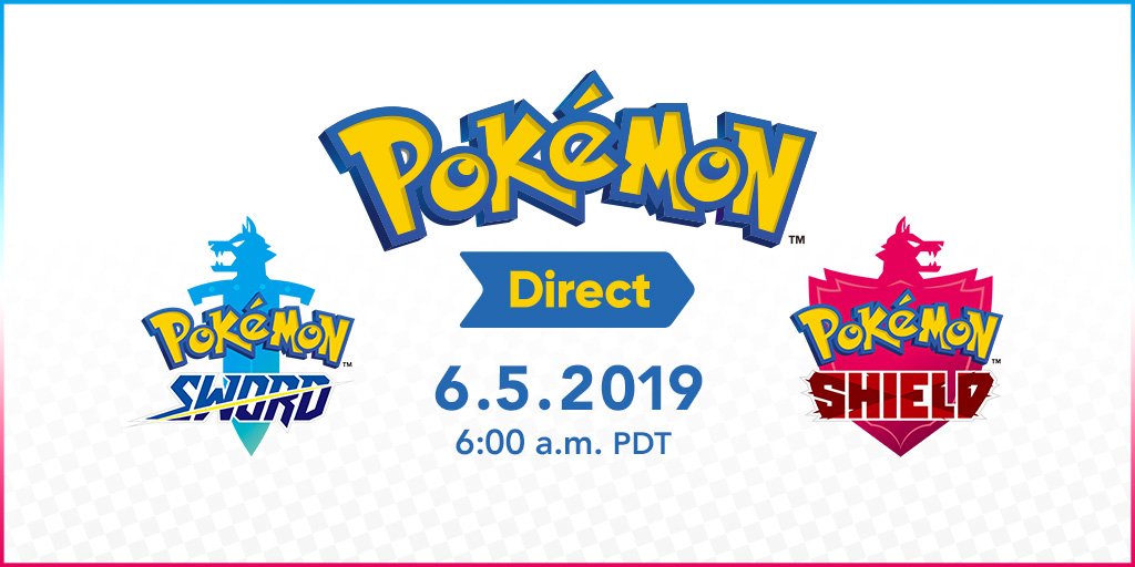 Hold your Horsea, Trainers—we know you’re excited for details on #PokemonSwordShield! ⚔️ 🛡️ We’ve been hard at work researching this new region. Wondering when you can learn more? ❗️ #PokemonDirect 📅 June 5 ⏰ 6:00 a.m. PDT bit.ly/2W7mkh9