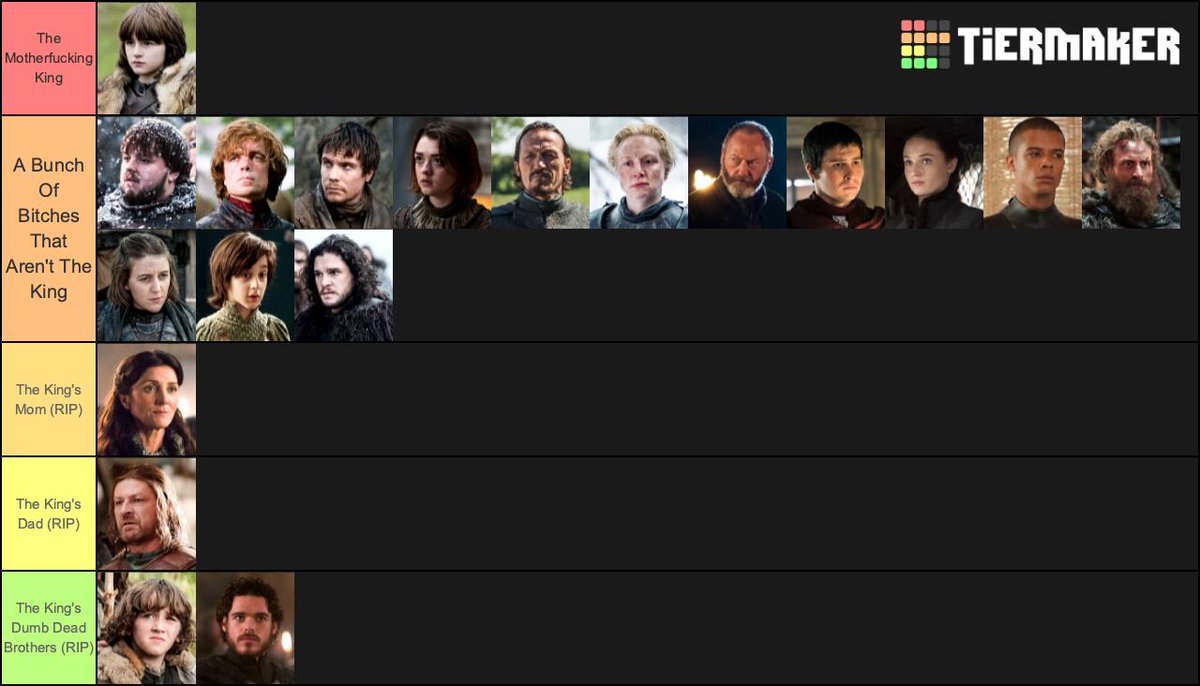 TheClemReport's tweet photo. Game of Tiers https://t.co/ufHxy0P09T