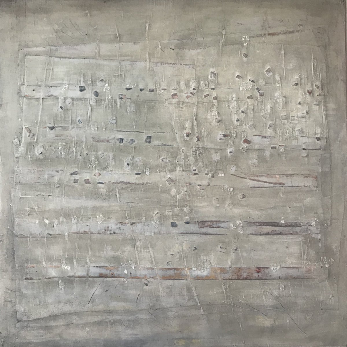 Second in ‘Five Lines’ series added to my website.‘Eucla’ Mixed media on 4ft square wooden panel. #abstractpainting #modernart #contemporaryart #originalpainting Exhibiting in September. #painting #art #contemporaryartcollector