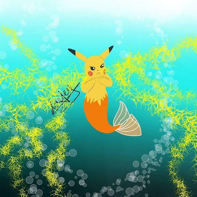 RedSnow4L's tweet photo. Mermay Day 27 #electrics @tombancroft1 #mermay2019 #mermaids #mermaylist #mermaycoloring #mermaychallenge #mermaychallenge2019 #mermaywitherika #pikachu #pokemon #pikachumemes #pikachu_psy #pokemongo🎮 #pokemongofriends #pokemonday #art #artoftheday #… https://t.co/IPWGncv7rY https://t.co/RM16Fc0xDn