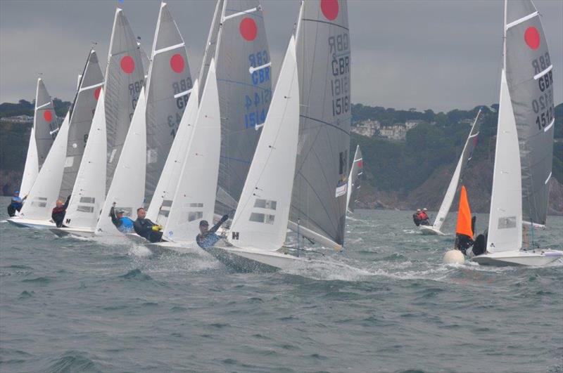 Gul UK Fireball Nationals day 2: Black flags for some of the top teams - @gulwatersports <a href="/ukfireball/">UK Fireball Sailing</a> @RoyalTorbayYC yachtsandyachting.com/news/217931/Gu…