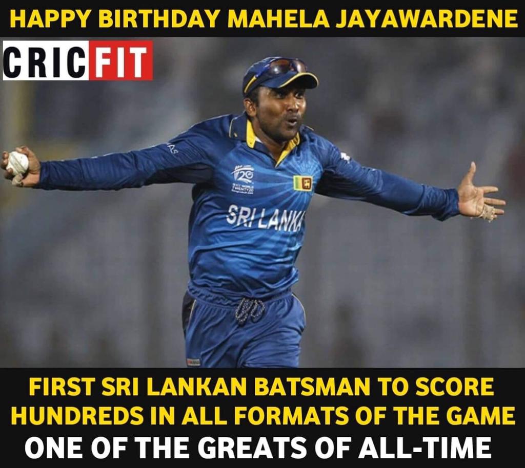 Happy Birthday Mahela Jayawardene 