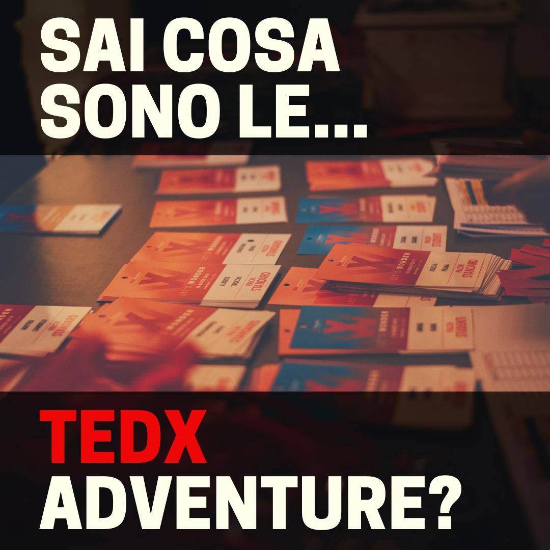 TEDxBergamo's tweet photo. Sai cosa sono le #TEDxAdventure ❓
Sono mini eventi esperienziali che offrono la possibilità di organizzare attività di ogni tipo – gite, visite guidate, seminari, workshop, SW tests – per coinvolgere le comunità locali oltre l’evento principale #TEDx https://t.co/bLCOgzsVBA