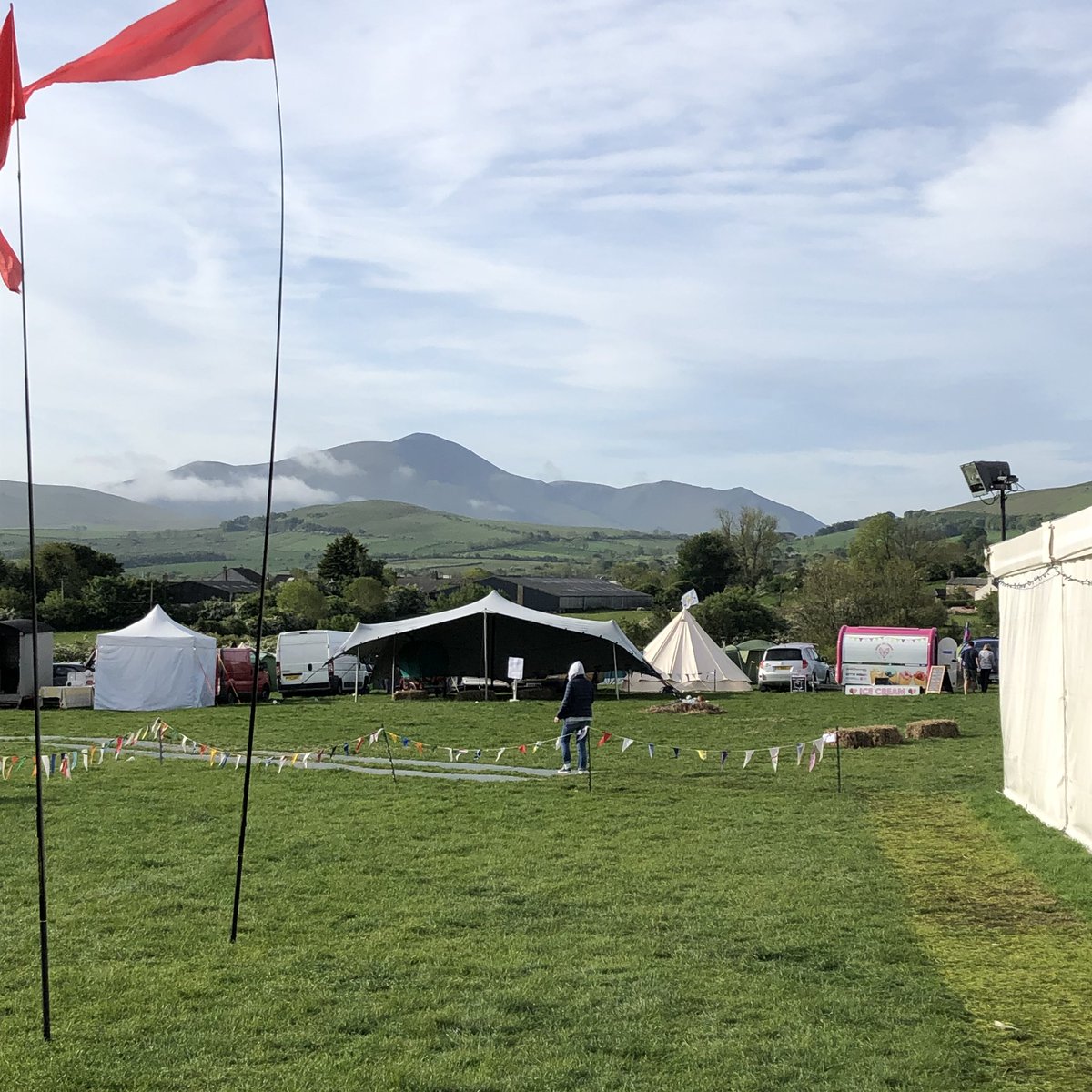 simon_higgens's tweet photo. Another year, another fabulous #Ireby Festival. Thank you to Charles and his wonderful committee & stewards and to all the brilliant acts that played across the site. https://t.co/fJmpuF6iVb