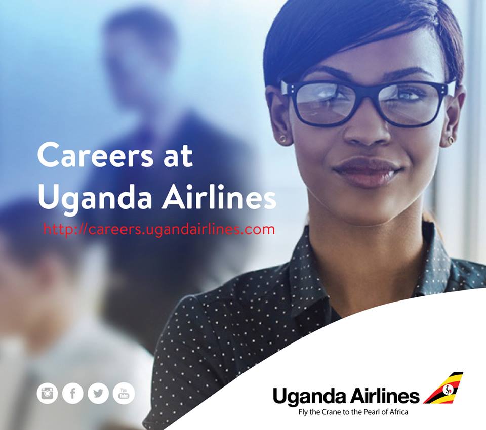UG_Airlines's tweet photo. Are you looking for a career switch? Take this next step in your career and come join us.

Follow the link for our current openings:
https://t.co/lhmuQuViqg

#FlyUgandaAirlines https://t.co/kOKYOpfPno