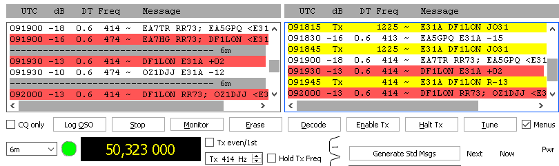 df1lon's tweet photo. Thanks for a new DXCC on 6m #E31A. That was easier than I thought :-) https://t.co/jrmM1ALeNw
