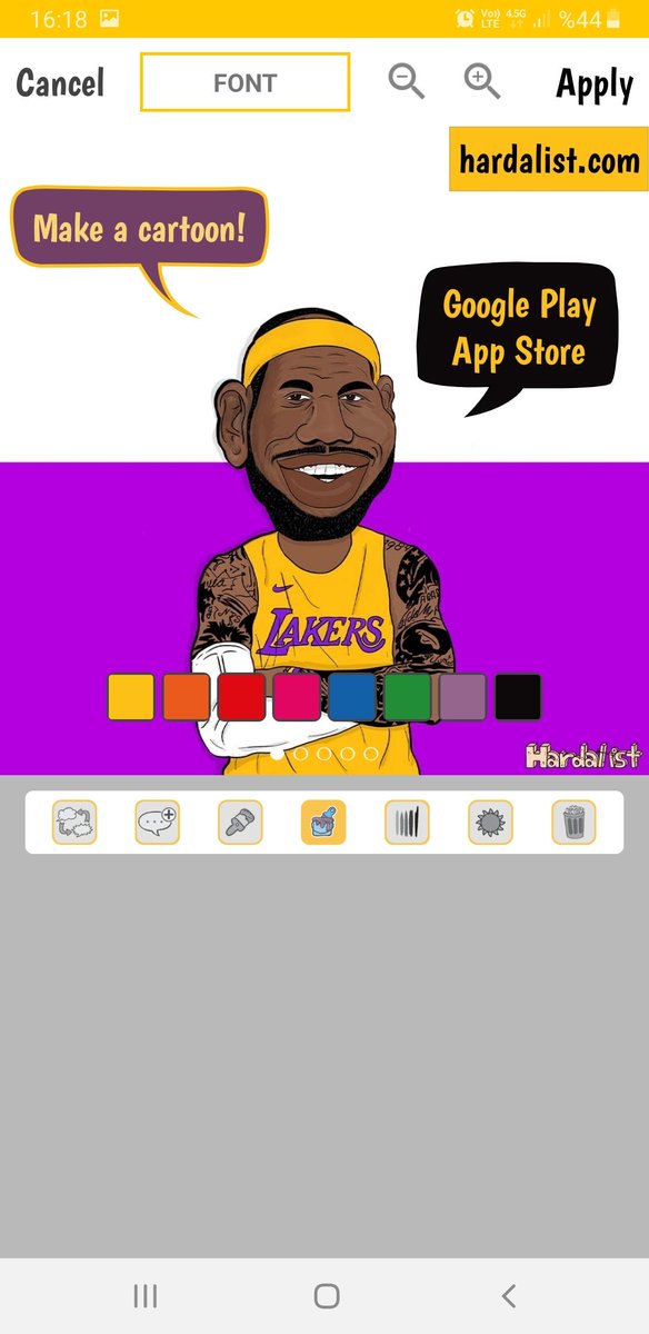 hardalist's tweet photo. @KingJames Make a cartoon! #labron https://t.co/NKlGaTZmsC #Nba #LeBronJames https://t.co/rlD0JkD7lB
