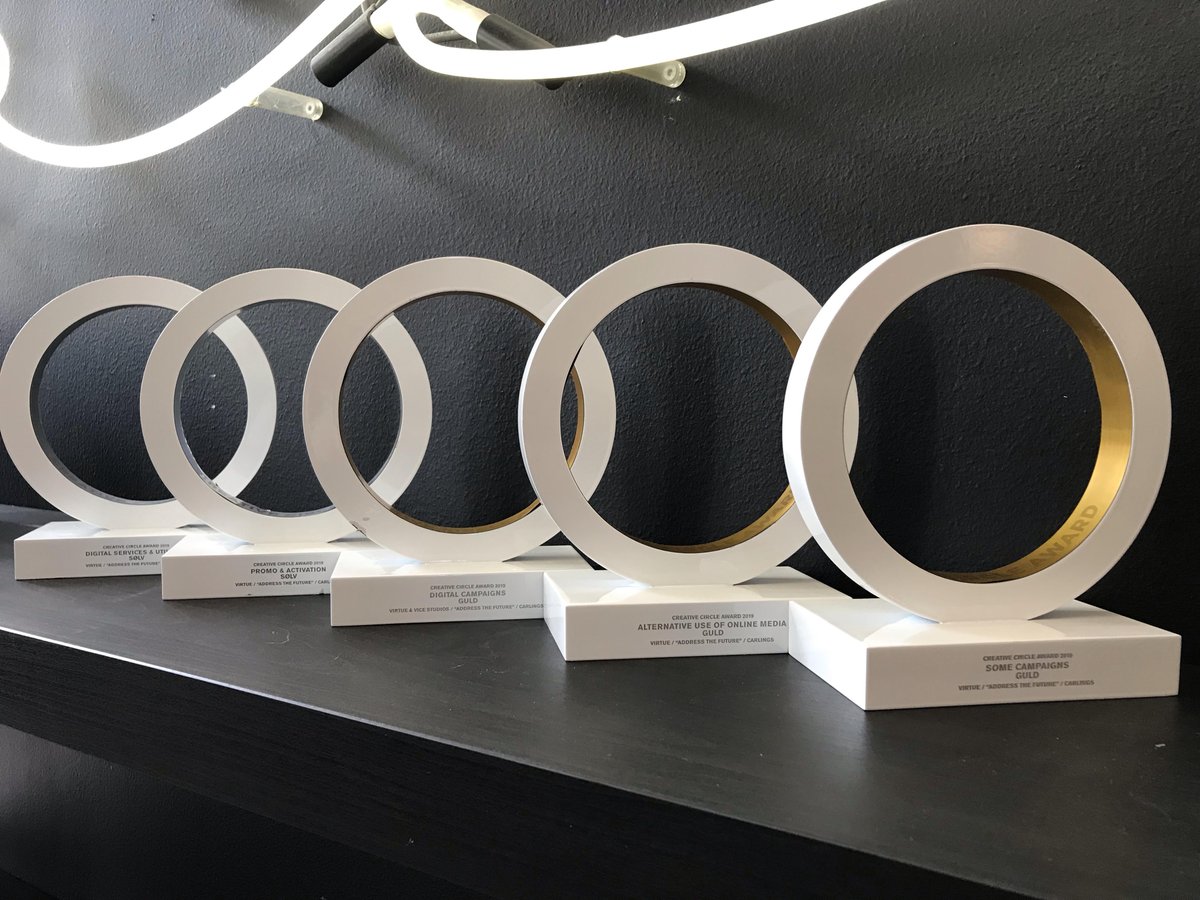 Friday was truly a celebration as we won 3 x gold, 2 x silver, Most Winning Digital Client &amp; Most Winning Digital Agency 2019 for #adDRESS_THE_FUTURE and <a href="/carlingscom/">Carlings AS</a> at Creative Circle Award!!🔥🍾👏