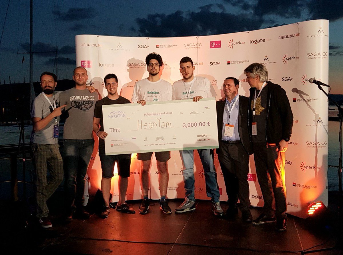 And the winner is... 😄💻👨‍💻👩‍💻🎮

Vidimo se na Hackathon in the port 2020. 🏖  :: radiotivat.com/studenti-beogr…