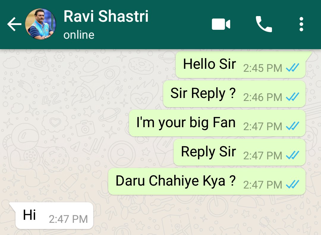 Happy Birthday Ravi Shastri 