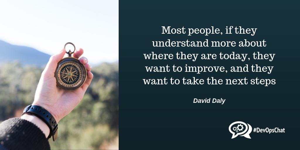 DavidDalyWL's tweet photo. Observation that I made in the video interview ahead of tomorrow night's #DevOpsChat about the value of understanding more about where you are in your #DevOps journey https://t.co/CYtgP3jnGL https://t.co/H6SrIxmBt4
