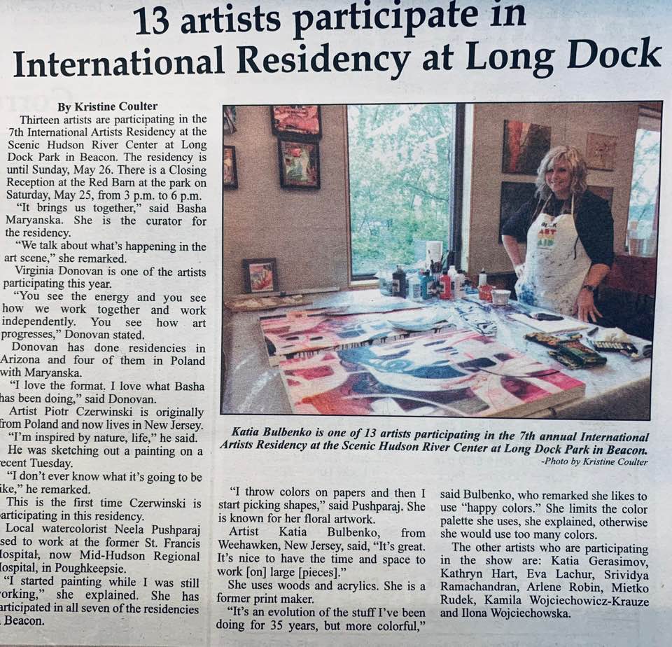 kwojciechowicz's tweet photo. Yesterday was the last day of the International Artist Residency in Beacon, #NY. I'm so glad my artworks were displayed there, I just wish I could have been there in person as well :) #artistresidency #hudsonvallery #kamaarts #beacon #scenichudsonrivercenter #redbarn #longdock https://t.co/zEvJ6YpFew