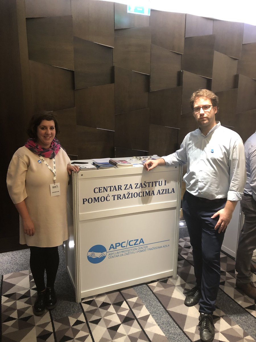 APC_CZA's tweet image. Posetite nas danas i sutra na  Danima prava jugoistočne Evrope, hotel Metropol. APC učestvuje kao najstarija organizacija koja stručnu pravnu pomoć azilantima i izbeglicama pruža od nastanka azilnog sistema u Srbiji, već više od 11 godina. #HumanRights #SEELD #crdefenders