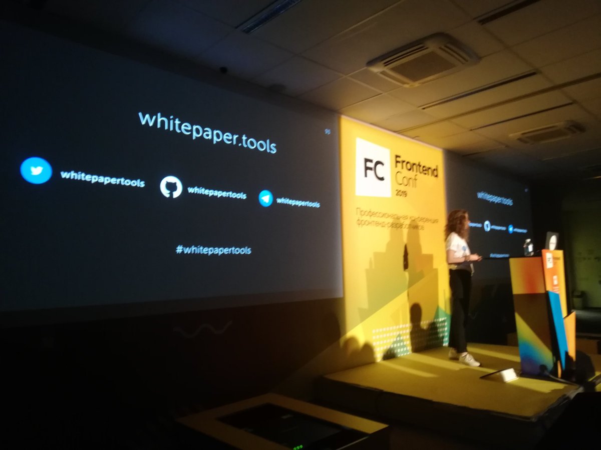 #Frontend ecosystem should be more diverse! Please, meet <a href="/whitepapertools/">whitepaper</a> young CSS framework based on #BEM. #FrontendConf #RitFest2019