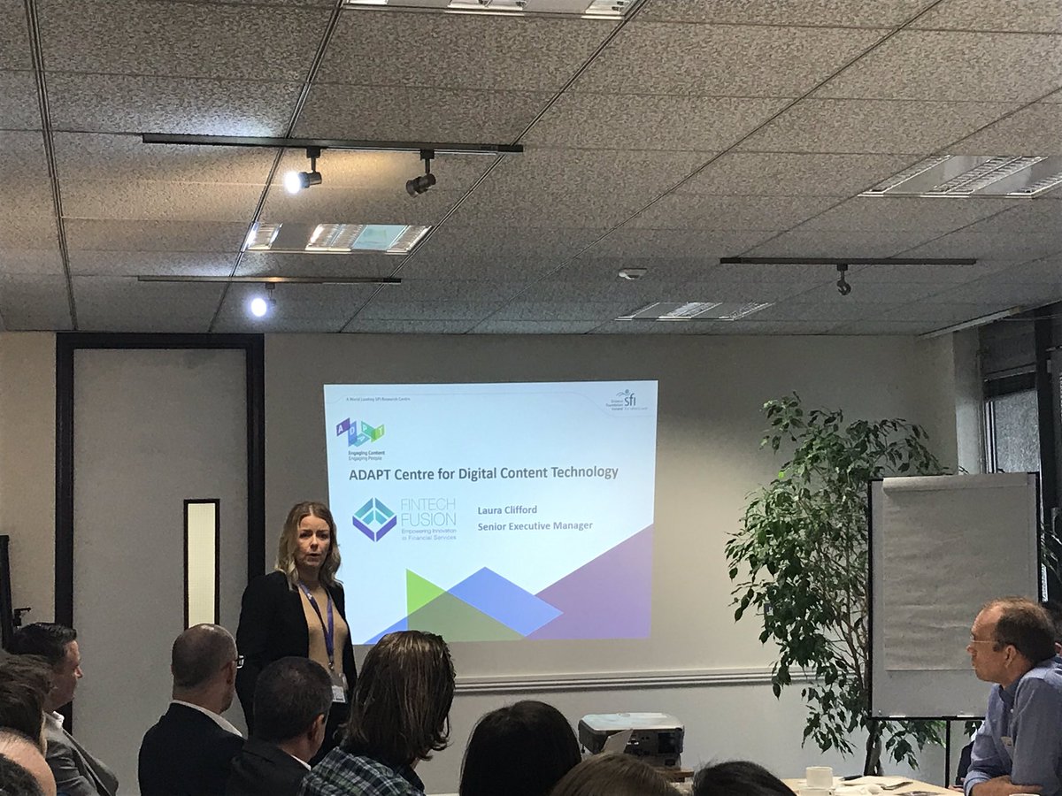 jackieodo's tweet photo. Laura Clifford @AdaptCentre talks all about the opportunities available to companies for digital content research and media innovation. @BlockIreland #technology #innovation #digitalcontent #blockchainforwomen #blockchainirelandweek https://t.co/uY6zpFcRVd