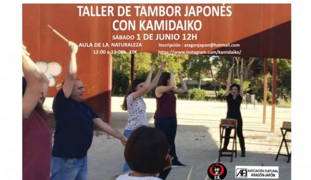 Kamidaiko's tweet photo. Taller de iniciación al Taiko https://t.co/6KIQHCEqZc https://t.co/Sh6Ue8IuJW
