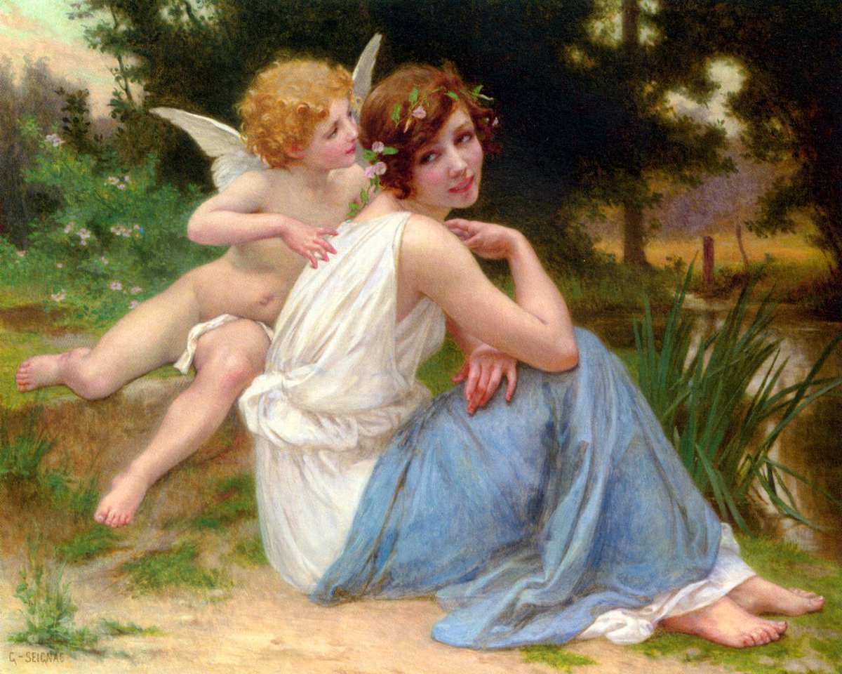 Dominiquepucini's tweet photo. #Seignac #Cupidon #Psyche https://t.co/n5EjhUb0uk