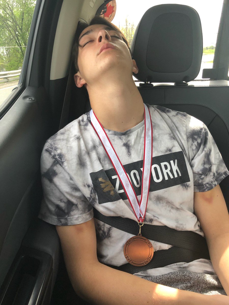 LacrosseOshawa's tweet photo. #OBKShoutout to the #OBKMidgets who finished 3rd in the 2019 London Invitational π₯ππ₯ Age is just a number when it comes to the car ride home after a long battling weekend!! Thanks to the volunteers and staff and RIC @London_Lax https://t.co/928zhAjD7M