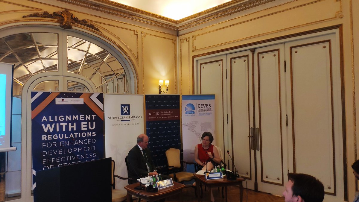 Drugi panel: "Promocija investicija i podrška MSP za brži razvoj - Iskustvo Irske"
Frank Ryan, predsednik IDA Irske
Kori Udovički, predsednica upravnog odbora CEVESa
#stateaid
#subvencije
#norvegianembassy
#balkantrust
#ceves