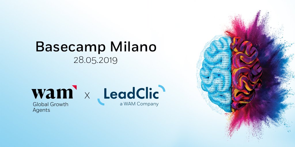 Unisciti a @LeadClic e <a href="/wamitalia/">We Are Marketing Ita</a> al @salesforceITA #BasecampMilano il 28 maggio e scopri come implementare le utlime novità #techy per un #marketing plan a 360° di successo 🚀💥! bit.ly/2YQHsVW