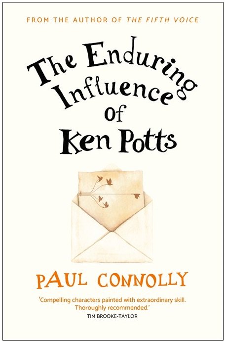 I'm delighted to announce that my new novel 'The Enduring Influence of Ken Potts' (sequel to 'The Fifth Voice') is now published and available on Amazon and by order from bookshops... Cheers!