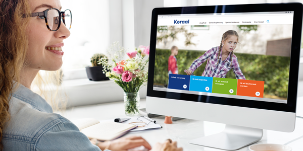 Wij hebben een nieuwe website! Ons integrale aanbod is uniek. Wij bieden jeugdhulp, gehandicaptenzorg, speciaal onderwijs en participatie. Alle informatie over onze zorg&amp; ondersteuning, locaties én scholen vind je vanaf nu op één overzichtelijke website: koraal.nl