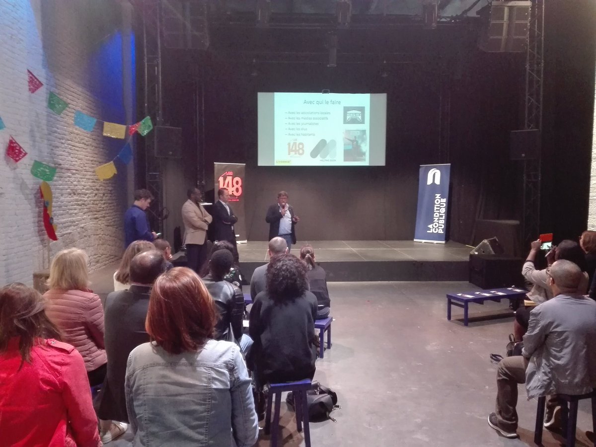 GDelbar's tweet photo. La famille des #faizeux roubaisiens s'agrandit aujourd'hui ! Bienvenue à @L_agence2 à #Roubaix ! Une initiative visant à former aux métiers de la presse et à la production d'une image renouvelée sur les #quartiersprioritaires. https://t.co/iRHFShQ9c3