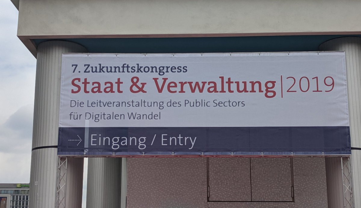 Impulsgeber für die #digital|e Verwaltung der Zukunft: heute startet der 7. #Zukunftskongress Staat &amp; Verwaltung 2019 in Berlin! Hier treffen sich Teilnehmende aus Behörden, Wissenschaft &amp; Wirtschaft. Auch das #IT-Team des #BAMF ist wieder mit dabei. #BAMFdigital #ZKSV19