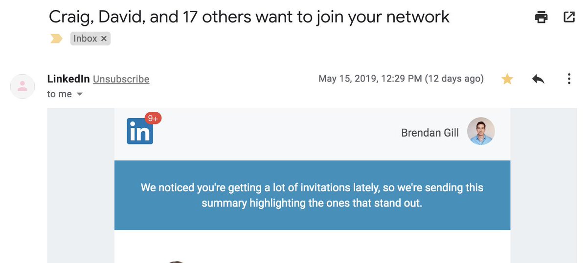 So disappointed there was a comma between the Craig and the David...