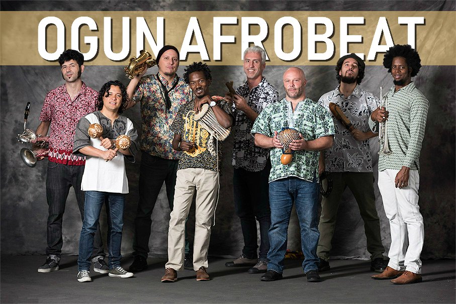 UBUCultura's tweet photo. #Conciertos_UBU | El anochecer traerá consigo el ritmo incesante de @Ogunafrobeat . La auténtica cultura yoruba en vivo y en directo de la mano del #RUBURAL 2019. ¡Nos vemos el 1 de junio!  🎶🎶
► https://t.co/wB85k2vSYP https://t.co/oJxmCrelyv