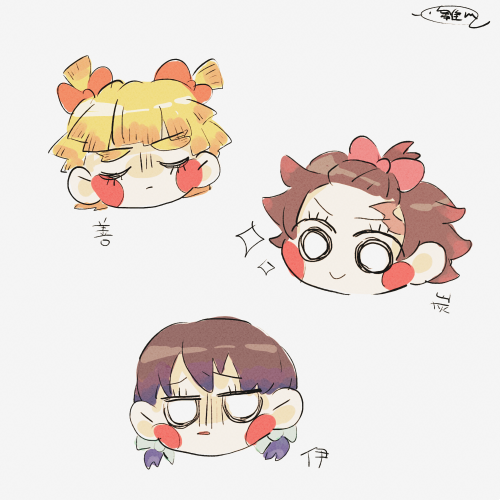 雛川はやさんがTwitterに投稿した我妻善逸(鬼滅の刃)のイラスト。
