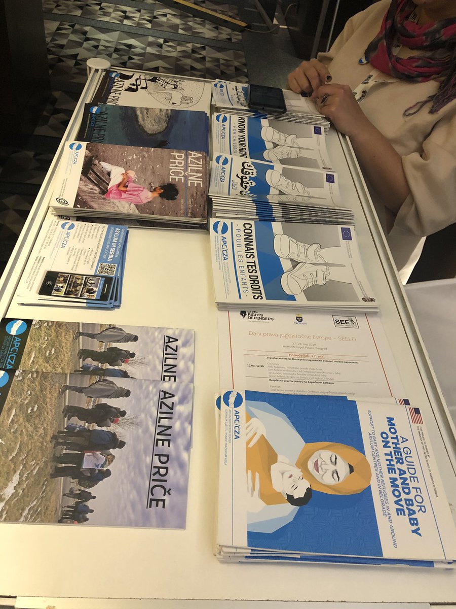 APC_CZA's tweet image. Visit us today/tomorrow in the “Legal Days of South East Europe”  fair,Metropol,Belgrade. APC is participating as the oldest organization providing professional legal aid to asylum seekers/refugees since the start of the asylum system in Serbia #HumanRights #SEELD #crdefenders