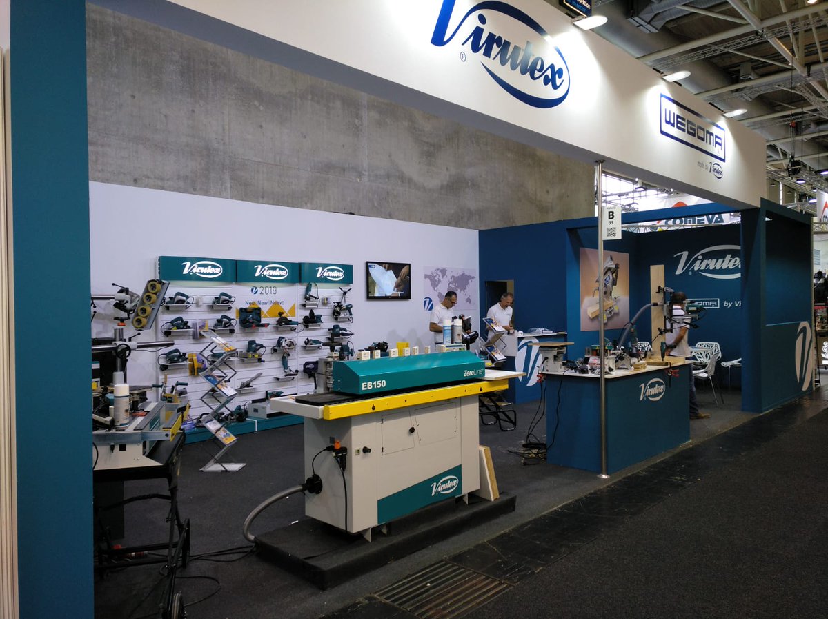 Until may 31 you can visit us at #LIGNA19, Hannover (Germany). Stand B35 Hall 13.