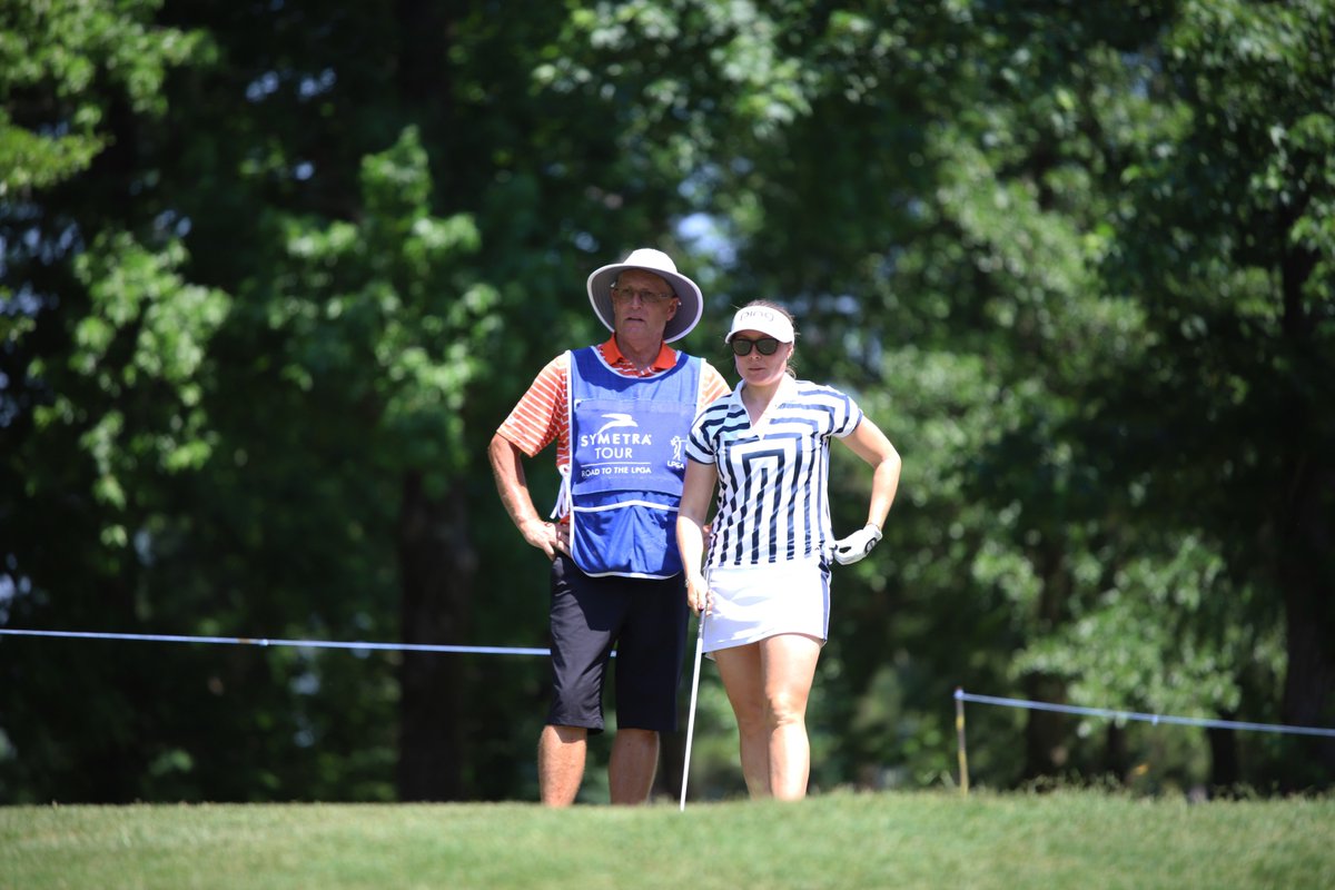 Linneagolf's tweet photo. Proved a lot to myself this week and couldn't be more proud of an incredible weekend at the biggest tournament of the @ROAD2LPGA season! Great event put on by @zimmerbiomet and awesome course @rtjgrandnat on the @RTJGolf! Now for a week off 😴 #ZBChamp #Road2LPGA #DriveOn https://t.co/2LfsT4NEkK