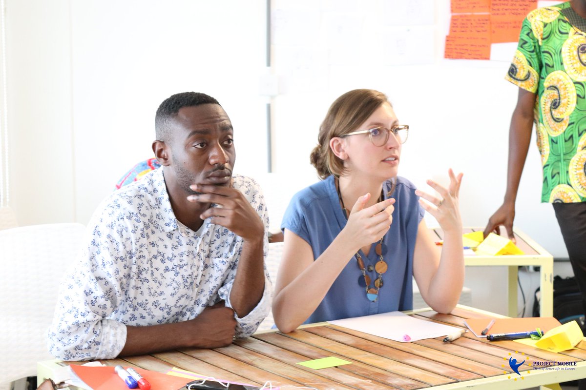 We are grateful for the time and service of these amazing trainers from Hamburg. Laura and Felix introduced our facilitators to the materials they will be working with and prepared them for their sessions ahead. 

#MythofBetterLifeinEurope
